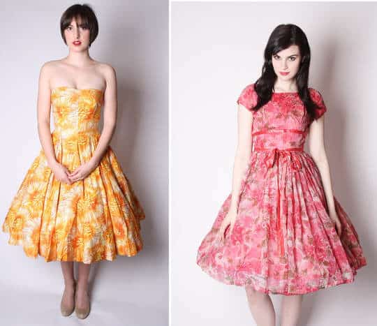 1950s vintage dresses