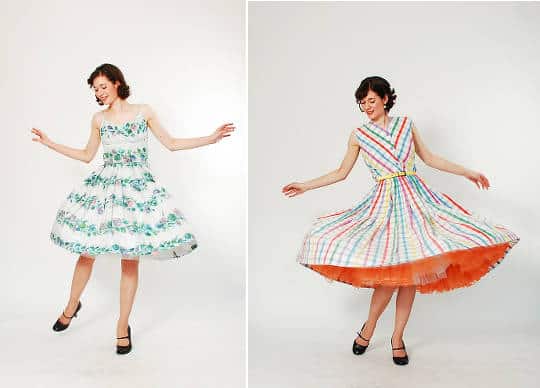 1950s vintage dresses