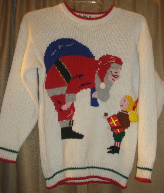 ugly holiday christmas sweater