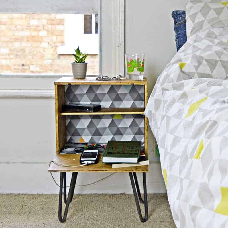 3 Ways To Create Your Own Nightstand With Thrift Shop Items