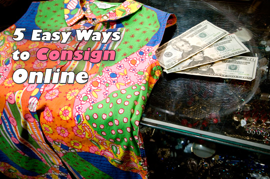 how to consign designer clothing online