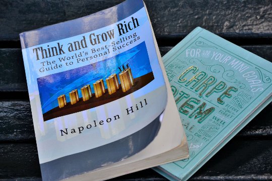 carpe diem and think and grow rich books