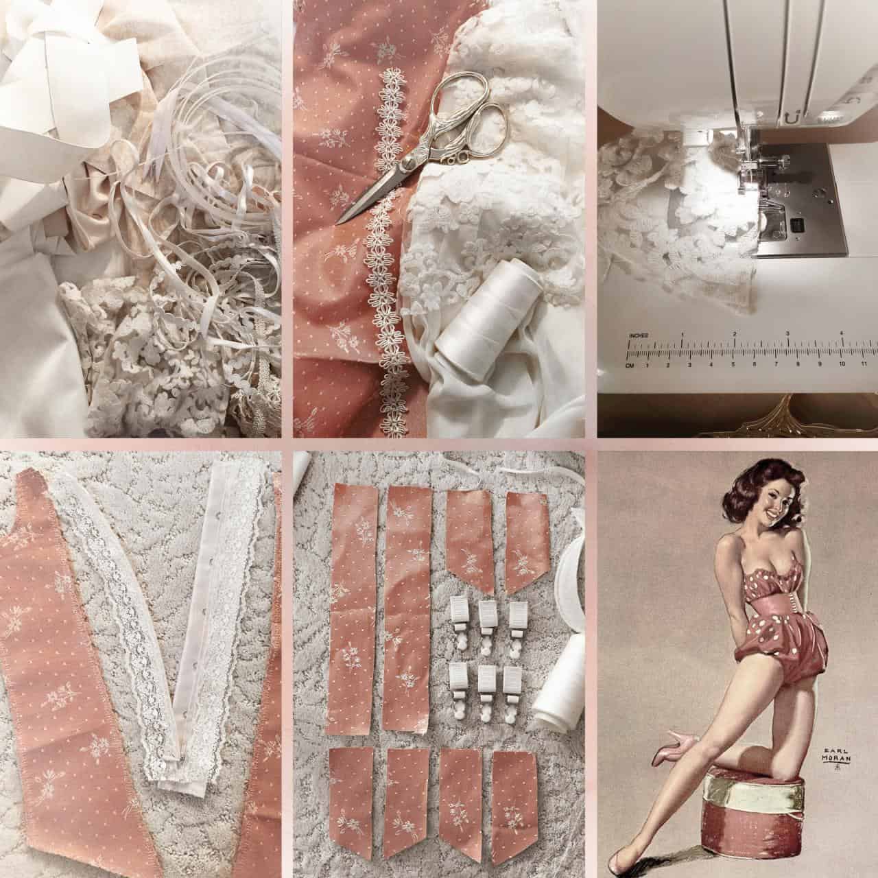 DIY Vintage Lingerie