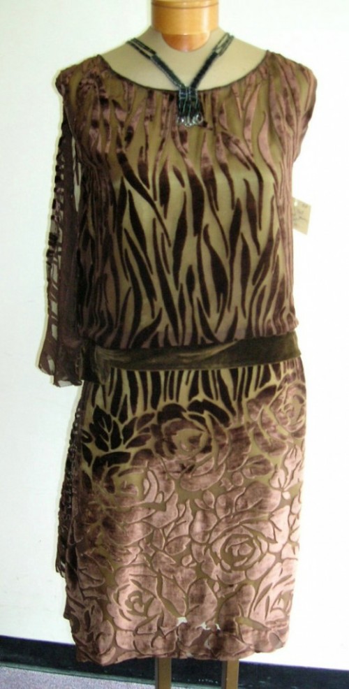 1920s dropwaist dress