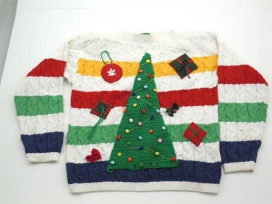 ugly holiday sweater