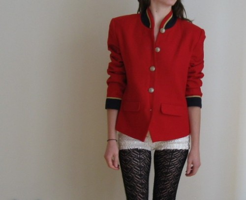 vintage circus ringleader blazer etsy